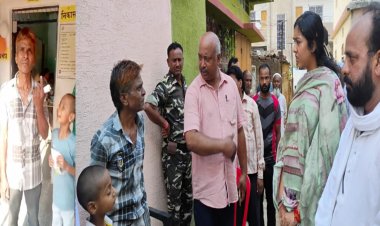 देशभक्ति की मिसाल: रास्ते में ही हुई पत्नी की मौत, फिर भी किया मतदान