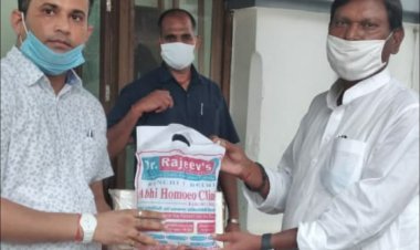 कोरोना से बचाव में सहायक है होमियोपैथिक औषधि आर्सेनिक अल्बा-30 : अर्जुन मुंडा