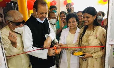 पूर्व केंद्रीय मंत्री सुबोधकांत सहाय ने किया डेंटल फाॅर ऑल क्लीनिक का उद्घाटन