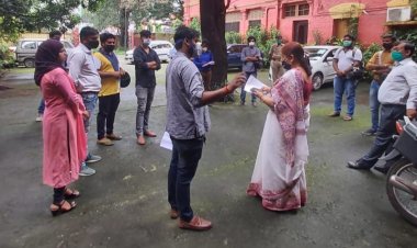 एनएसयूआई ने रांची विवि के प्रतिकुलपति को पांच सूत्री ज्ञापन सौंपा