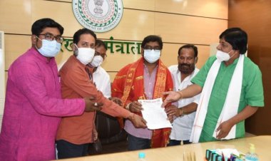 श्री महावीर मंडल रांची का प्रतिनिधिमंडल मिला मुख्यमंत्री से