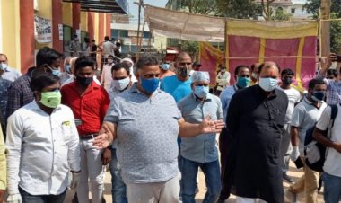 गया पहुंचे पप्पू यादव, सरकारी अस्पतालों का किया निरीक्षण, कोविड-19 के मरीजो से मिले