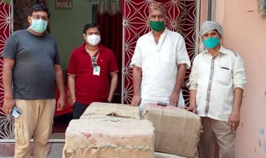 अनिल स्वामी के सौजन्य से शहरी एवं ग्रामीण क्षेत्रों में दवा व ऑक्सीजन का निशुल्क वितरण