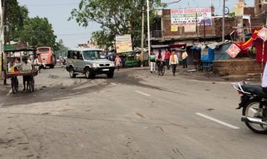 लॉक डाउन क़ा सख्ती से पालन कराने के लिए सड़क पर उतरे थानाध्यक्ष