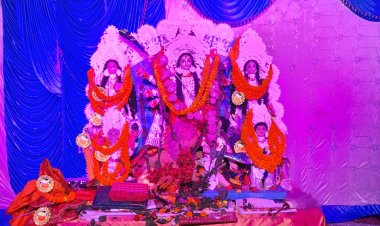 अनंतपुर-निवारणपुर दुर्गापूजा समिति ने पेश की सादगी की मिसाल