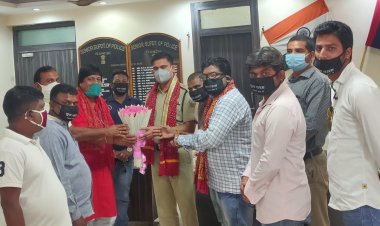 युवा दस्ता का प्रतिनिधिमंडल मिला एसएसपी से