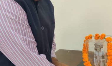 भारतीय जनता मोर्चा ने मनाई धरती आबा बिरसा मुंडा की जयंती