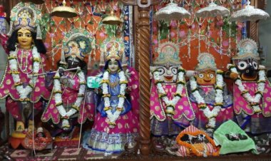 गोड़िया मठ में श्री कृष्ण जन्माष्टमी महोत्सव पर दो दिवसीय कार्यक्रम होगा:- मठ पुजारी उत्तम श्लोक दास