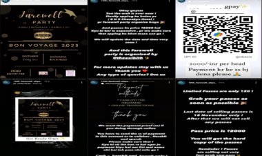 परीक्षा की तैयारी छोड़कर दसवीं के छात्र बड़े होटल में कर रहे हैं फेयरवेल पार्टी, स्कूल की नहीं है अनुमति