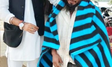 एनएसयूआई के प्रदेश उपाध्यक्ष ने अनूठे अंदाज में मनाया जन्मदिन, गरीबों के बीच बांटे कंबल