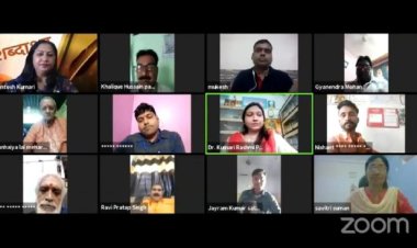 हिन्दीमय हुआ शब्दाक्षर का काव्यमंच, शब्दाक्षर की बिहार इकाई द्वारा आयोजित काव्यगोष्ठी में कवियों ने हिन्दी भाषा को दी भावपूर्ण शब्दांजलि