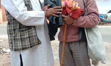 भारतीय एकता कमेटी ने जरूरतमंदों को बांटे कंबल