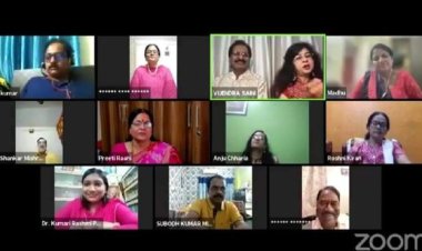 शब्दाक्षर द्वारा नवरात्रि तथा विजयादशमी विशेष काव्यगोष्ठी-सह-साहित्यिक वार्ता का आयोजन