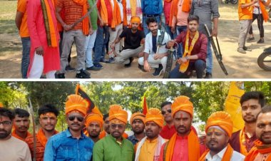 श्रीराम महोत्सव की भव्य शोभायात्रा