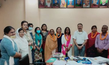 जीबीएम कॉलेज में शिक्षक संघ का चुनाव सम्पन्न,डॉ निर्मला कुमारी अध्यक्ष तथा डॉ नगमा शादाब सचिव बनीं