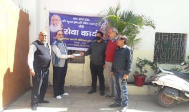 ट्रस्ट ने नेत्ररोग से पीड़ित पत्रकार को इलाज के लिए किया सहयोग