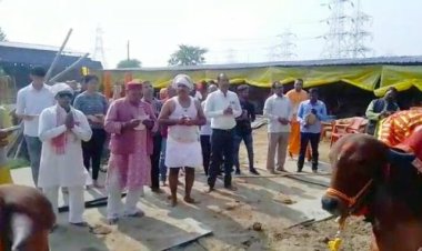 मगध क्षेत्र की पहली गिर गाय की गौशाला, हर्षोल्लास के साथ मनाया गया गोपाष्टमी पर्व