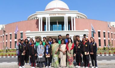 सरला बिरला पब्लिक स्कूल में अनुभवात्मक शैक्षणिक यात्रा