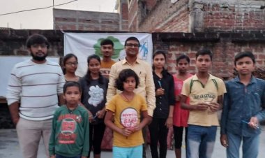 वृक्ष बी द चेंज पाठशाला के साथ संस्कार शाला- प्रकाश राम पटवा