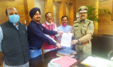 पत्रकारों के राष्ट्रीय संगठनों का प्रतिनिधिमंडल मिला मुख्यमंत्री एवं डीजीपी से