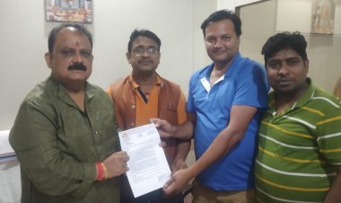 पत्रकारों की समस्याओं को लेकर एआईएसएम जेडब्लूए का प्रतिनिधिमंडल मिला पेयजल स्वच्छता मंत्री मिथिलेश ठाकुर से