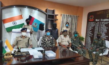 पुलिस ने लांजी के जंगलों से दो नक्सलियों को किया गिरफ्तार