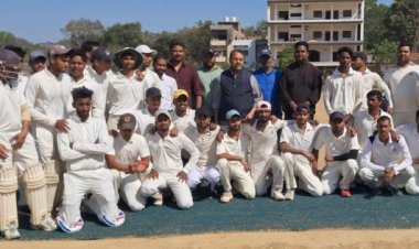 अंतर महाविद्यालय क्रिकेट प्रतियोगिता का आयोजन गया कॉलेज खेल परिसर में आज प्रारंभ हुआl