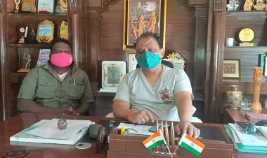 विधायक सुखराम उरांव को मंत्री मिथलेश ठाकुर का मिला आश्वासन, घर-घर पहुंचाएंगे शुद्ध पेयजल