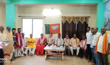 दुर्गास्थान मानपुर में शक्ति केन्द्र के टीम सदस्यों की एकदिवसीय बैठक संपन्न हुआ