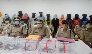 जमशेदपुर पुलिस की बड़ी सफलता,15 अपराधियों को धर दबोचा