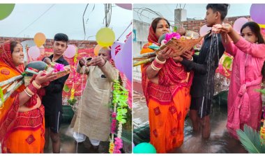 चैती छठ के अंतिम दिन छठव्रती ने उगते भगवान भास्कर को किया अर्ध्य अर्पण, चार दिवसीय छठ महापर्व का हुआ सम्पन्न