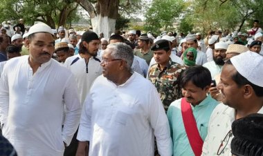 जेपी सेनानी मसरूर आलम कि नमाज ए जनाज़ा में उमड़ी भीड़,पूरा शहर रहा सन्नाटा