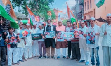 जय भारत सत्याग्रह आंदोलन देशवासियों के बीच केंद्र की मोदी सरकार की गलत नीतियों तथा विफलताओं का पर्दाफाश करेगी:-कांग्रेस