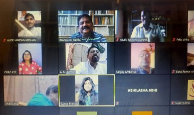 जन-मंच रांची रिवोल्ट की वर्चुअल मिटिंग में बोले