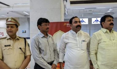 हज यात्रा 2023 के अवसर पर गया अंतर्राष्ट्रीय हवाई अड्डा से हज यात्रियों का पहला जत्था जेद्दाह के लिए रवाना हुआ