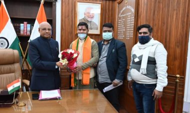 श्रीराम दल का प्रतिनिधिमंडल राज्यपाल से मिला