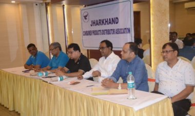 जेसीपीडीए के नये अध्यक्ष बने संजय अखौरी रांची। झारखण्ड कन्ज्यूमर प्रोडक्ट डिस्ट्रीब्यूटर्स एसोसियेशन