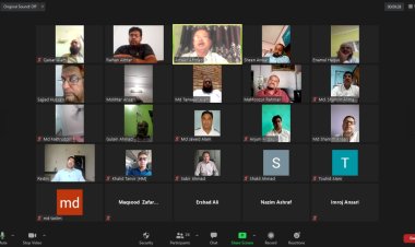झारखंड राज्य उर्दू शिक्षक संघ की वर्चुअल बैठक आयोजित