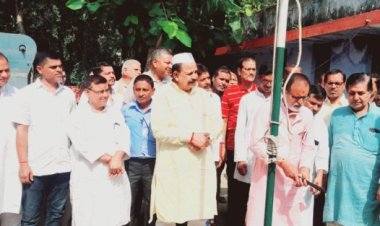 मानपुर में आजादी का 77वीं महोत्सव हर्षोल्लास के साथ मनाया गया