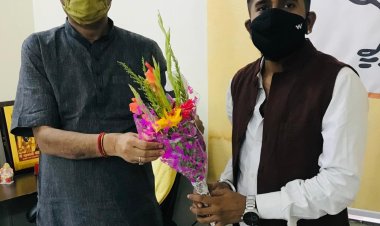 आनंद पांडेय बने भाजयुमो के कोषाध्यक्ष