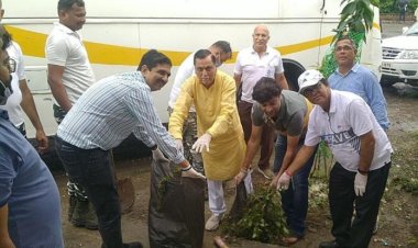 स्वच्छता ही सेवा” को लेकर “एक घंटा-एक तारीख” एक साथ:एक अक्टूबर को सीआरपीएफ ने चलाया विशेष स्वच्छता पखवाड़ा, जवानों ने ली शपथ