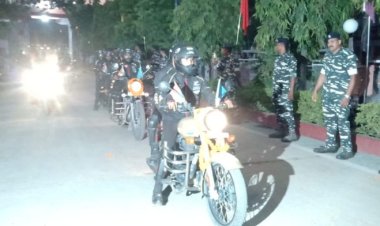 गया जिला पहुंची सीआरपीएफ महिला जांबाजों की बाइक रैली का डीएवी कैंट में किया भव्य स्वागत, स्कूल के बच्चों व शिक्षकों ने तिलक लगाकर किया वंदन अभिनंदन