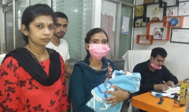 सातवें महीने में जन्मा, वजन एक किलोग्राम, मृतप्राय बच्चा स्वस्थ होकर लौटा घर