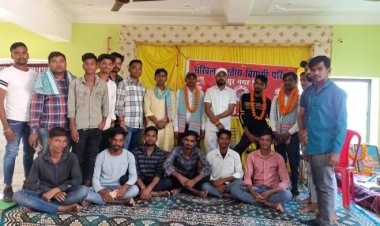 अभाविप की नगर इकाई का गठन, नगर अध्यक्ष सुनील कुमार और नगर मंत्री रंजीत कुमार बने