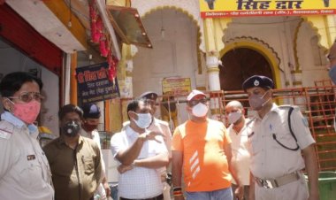 बाबाधाम में नहीं होगी श्रद्धालुओं की इंट्री ,मंदिर के चारों ओर की गयी बैरिकेटिंग, होगी सख्ती