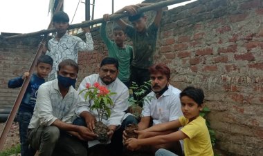 भारतीय एकता कमेटी ने किया पौधारोपण, ऑक्सीजन के लिए पेड़-पौधा जरूरी : गुलाम मुस्तफा