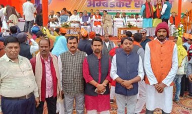 गयाजी से सैकड़ों भाजपा कार्यकर्त्ता अम्बेडकर समागम के लिए कूच किये