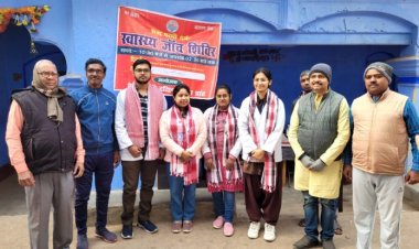 मकर संक्रांति पर उद्योग नगर मानपुर में नि:शुल्क स्वास्थ्य जांच शिविर और दवा का वितरण किया गया