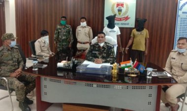 मंगल सिहं हत्याकांड में 2 नक्सली गिरफ्तार।