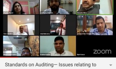 चार्टर्ड एकाउंटेंट्स के लिए एकाउंटिंग स्टैंडर्ड्स और ऑडिटिंग स्टैंडर्ड्स का पालन करना आवश्यक : डॉ.देबाशीष मित्र